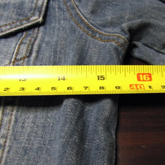 BP Women’s Stretch Jeans Jacket Size XS Light Wash Denim - Picture 11 of 12